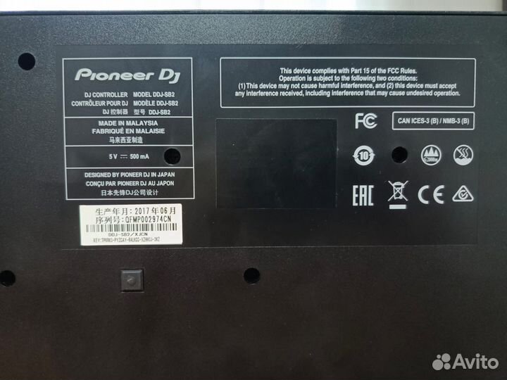 Dj контроллер pioneer ddj sb2