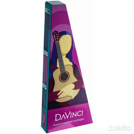 Классическая гитара davinci DC-50A SB pack