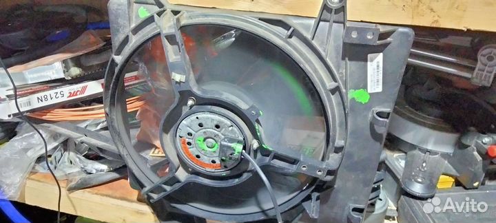 Вентилятор охлаждения opel omega