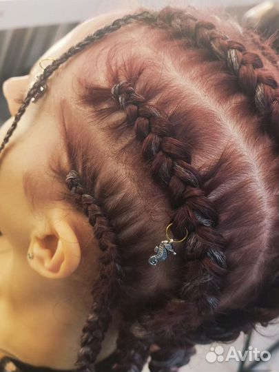 Плетение дредов