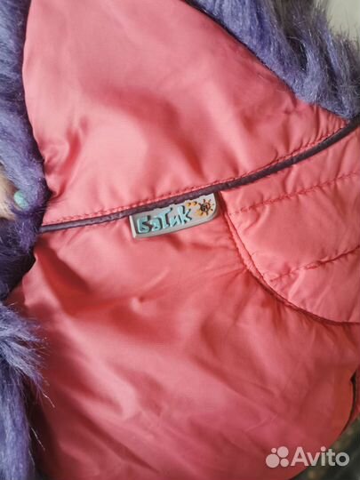 Шапка зимняя для девочки 50-52