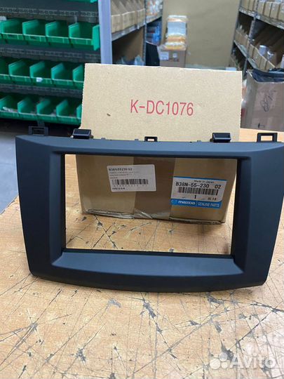 Рамка (панель) для 2-DIN аудиоресивера M3 BL FL