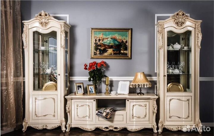 Тумба под тв в стиле барокко