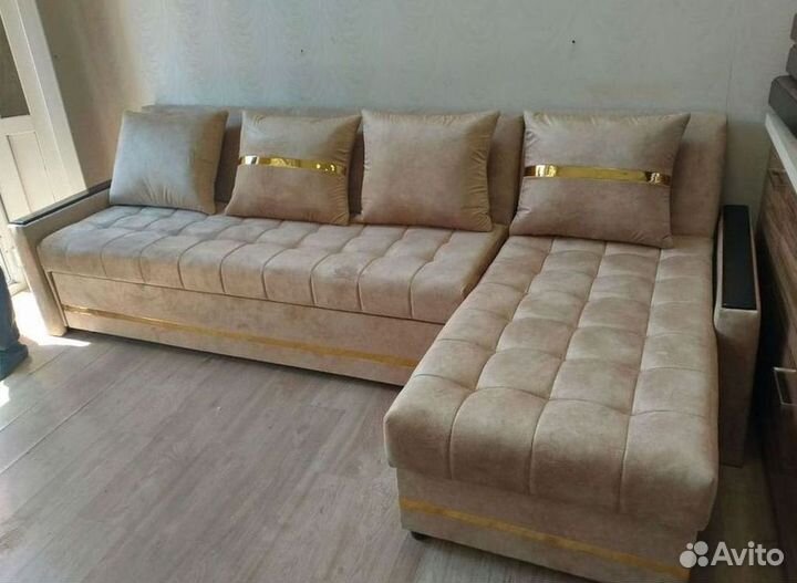 Угловой диван раскладной на заказ
