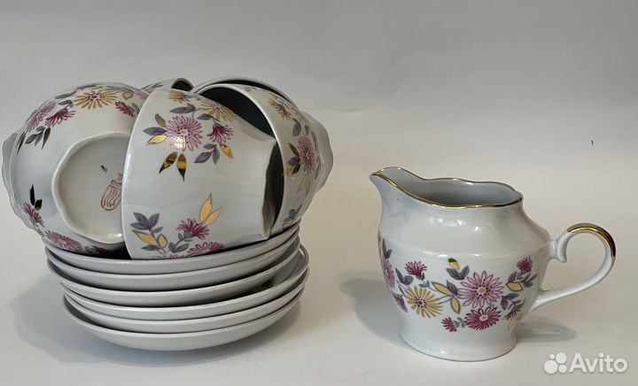 Чайный сервиз СССР Рига