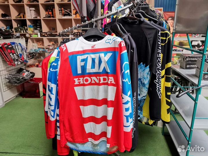 Джерси кроссовая Honda Kawasaki Suzuki Yamaha