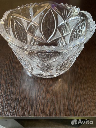 Конфетница СССР, хрусталь