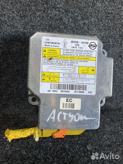 Блок SRS SsangYong New Actyon