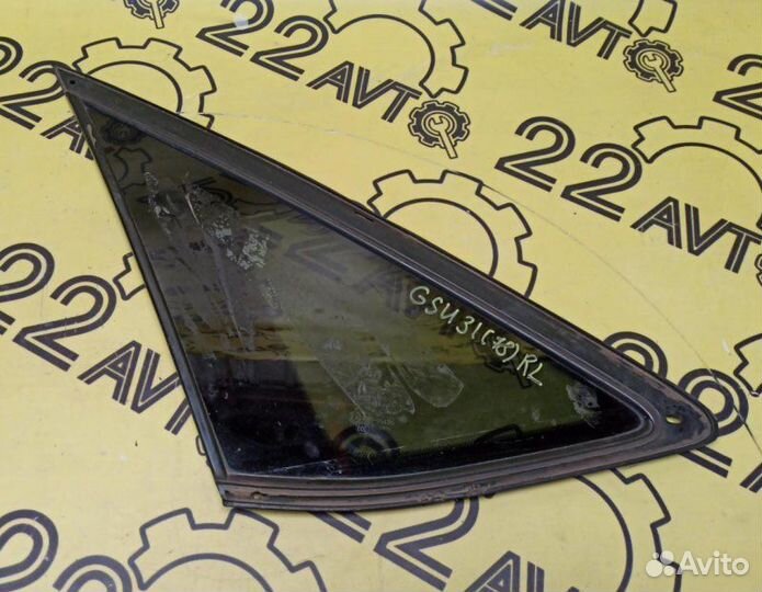 Форточка задняя левая Toyota Harrier GSU31 2GR-FE