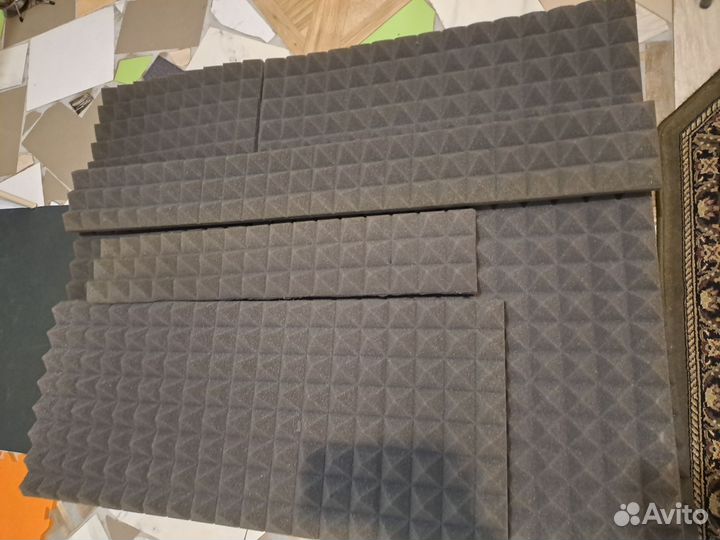 Акустический поролон пирамида 1201005см