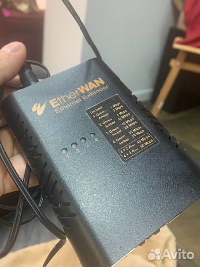 Etherwan промышленный удлинитель