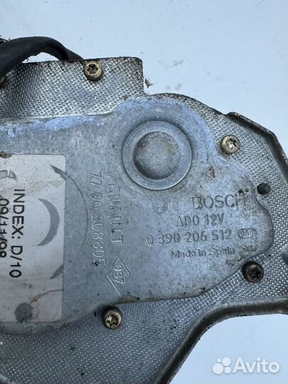 Рено Кангу моторчик заднего дворника