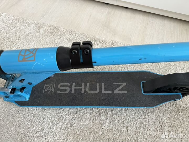 Самокат shulz 120 голубой