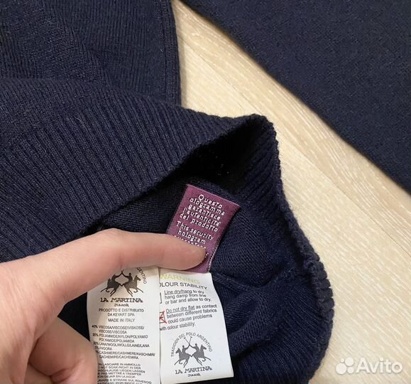 Джемперы La Martina 7 лет шерсть кашемир вискоза