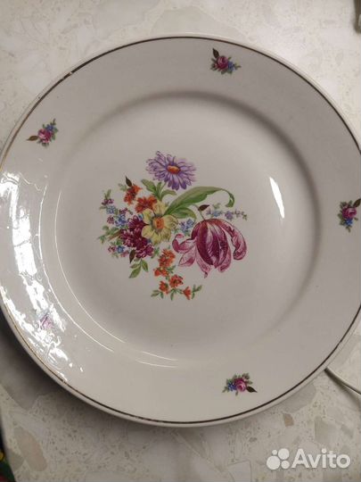 Тарелки блюдца СССР Дулево