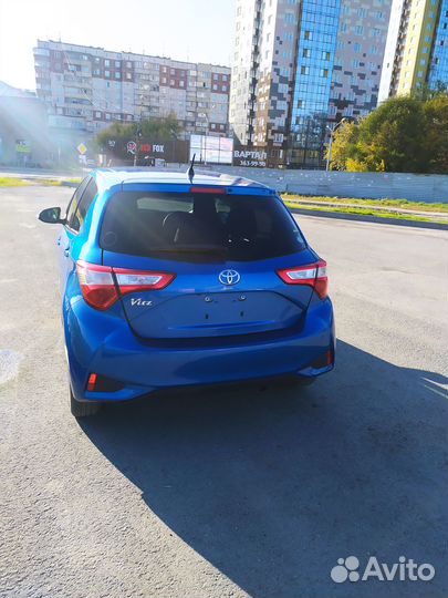 Toyota Vitz 1.3 CVT, 2018, 91 400 км