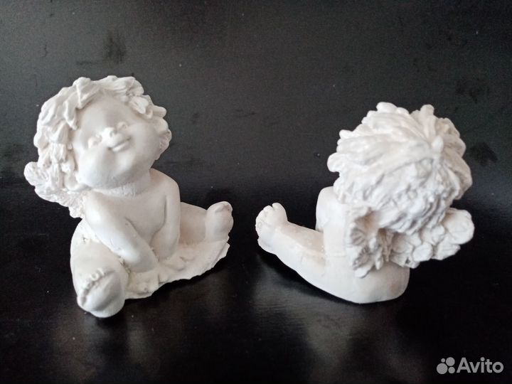 Ангел фигурки, мальчик, девочка