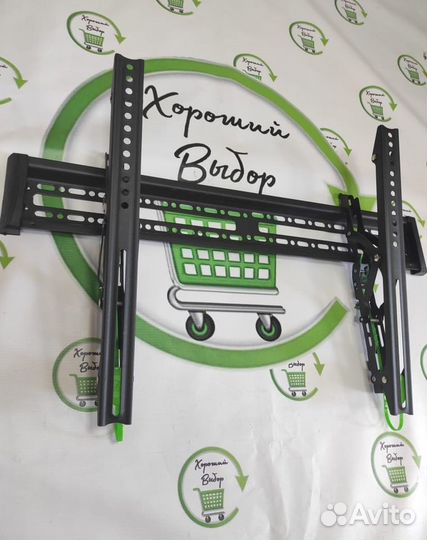 Кронштейн для тв на стену наклонный до 65 дюймов