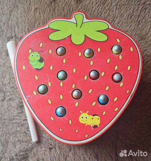 Магнитная рыбалка червячки