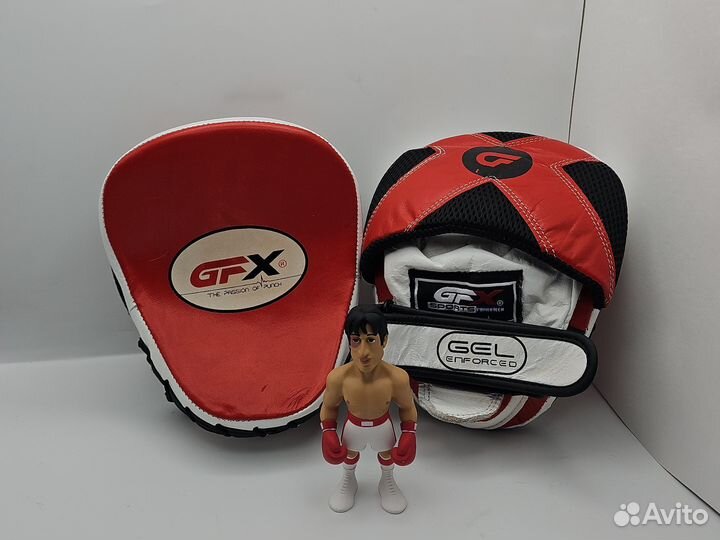 Быстрые боксерские лапы кожа GFX