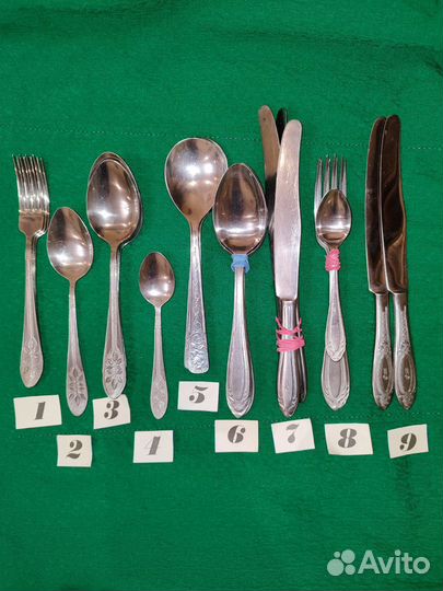 Столовые приборы СССР