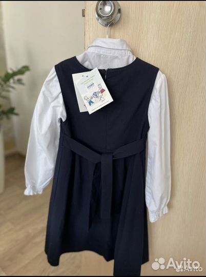 Школьная форма для девочки 128 синяя
