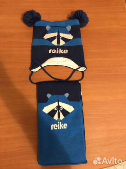 Новый комплект Reike шапка и шарф для мальчика