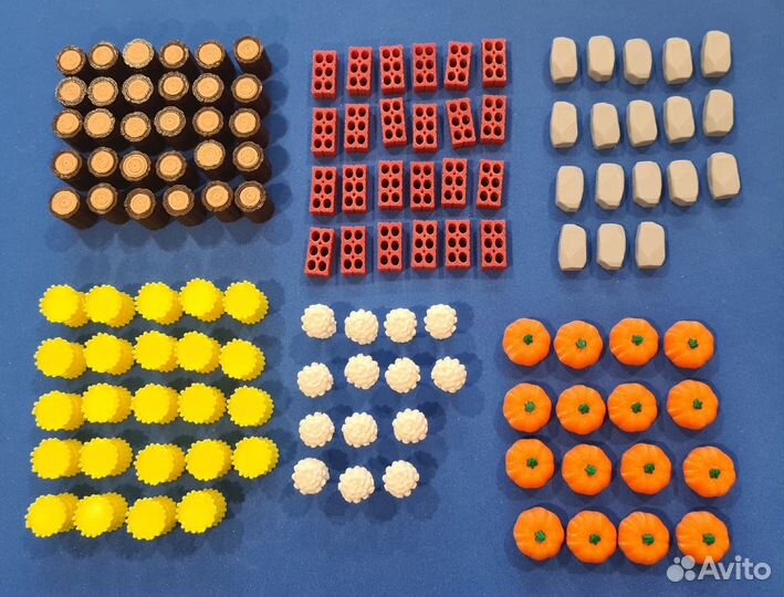 Ресурсы для игры Агрикола / Agricola