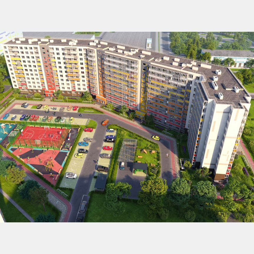 Квартира-студия, 39 м², 1/11 эт.