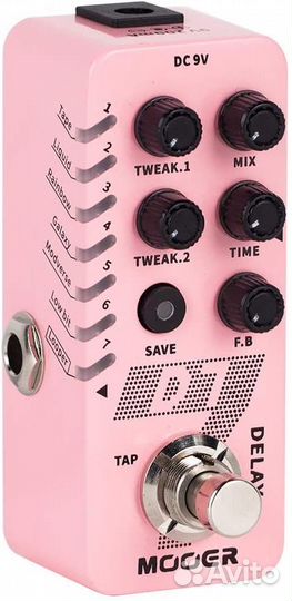 Гитарная педаль Mooer D7 Delay