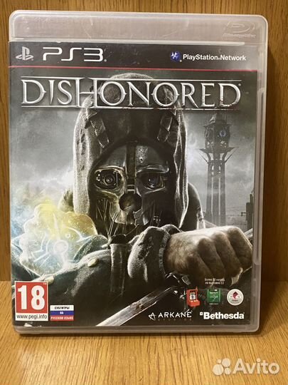 Игра Dishonored для PS3