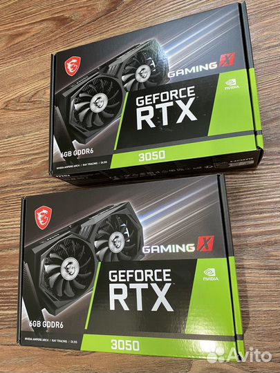 MSI Nvidia GeForce RTX 3050 Gaming X 6G новая