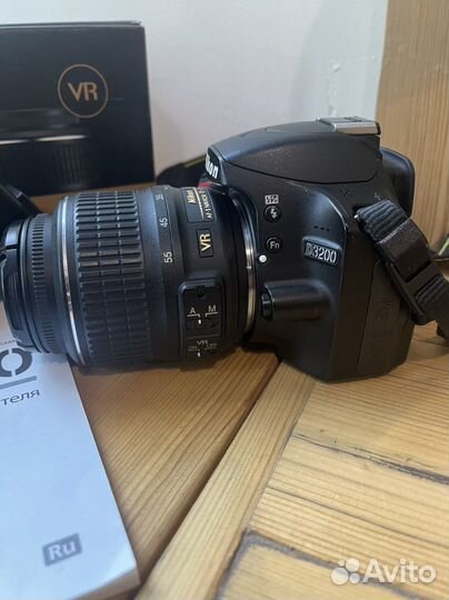 Фотоаппарат Nikon d3200 с объективом 18-55mm VR