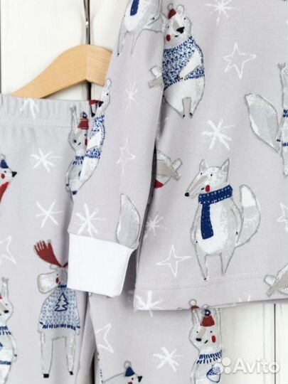 Пижама детская Baby Boom кд333/13-И Лоси на (104)