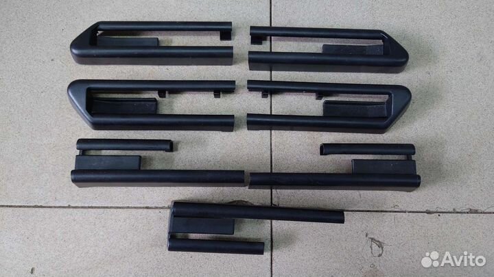 Накладки / Облицовка полозьев сидений BMW X5 / X6