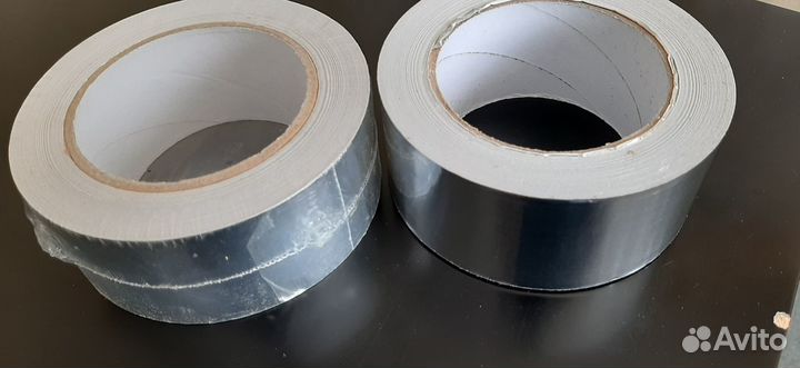 Скотч алюминиевый 5омм на 50м