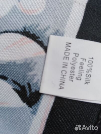 Платок Шелк 100 размер 90 на 90