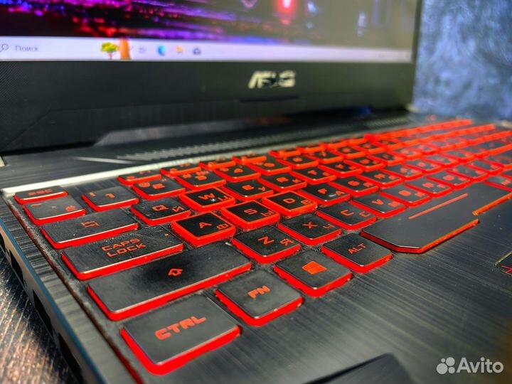 Игровой ноутбук asus TUF Gaming Ryzen 5 / RX 560x