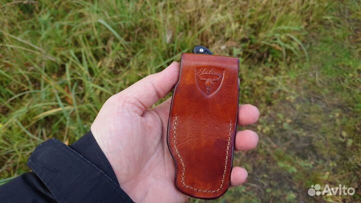 Кожаный чехол для ножа Spyderco Endura 4