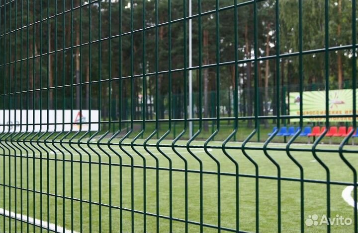 Забор сетка 3Д