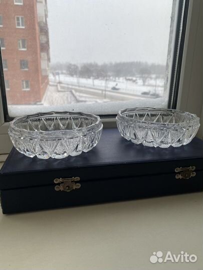 Пепельница СССР хрусталь