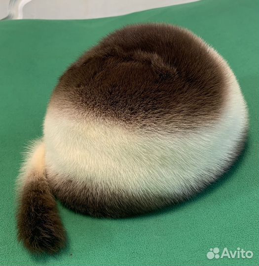 Шапка норковая женская 56 размер