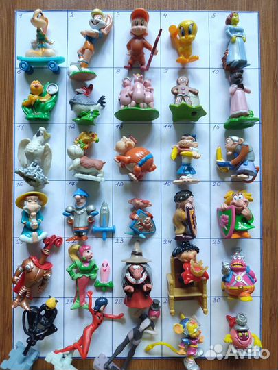 Игрушки из киндера 6