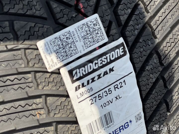 Bridgestone Blizzak LM-005 255/35 R21 и 275/35 R21 103V