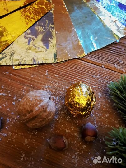 Фольга цветная для поделок, советская