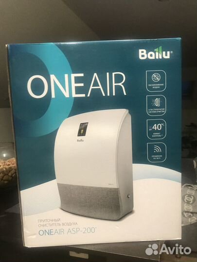 Приточный вентилятор ballu ONE AIR ASP-200