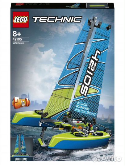 Конструктор lego technic Катамаран 2в1 404 детали