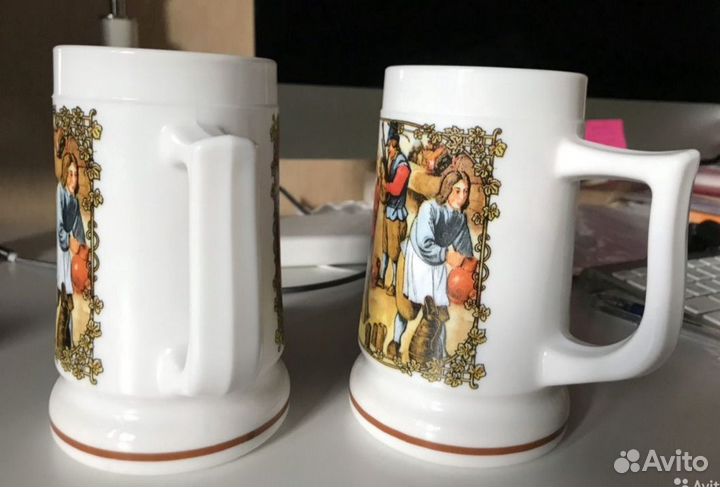 Кружки пивные, Франция, закрытая коллекция