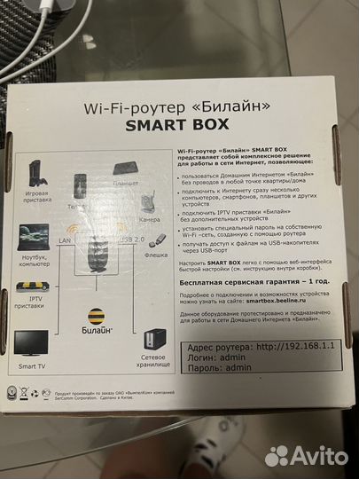 Wifi роутер билайн