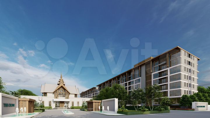 Квартира-студия, 36 м² (Таиланд)
